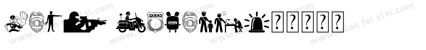 City Police字体转换